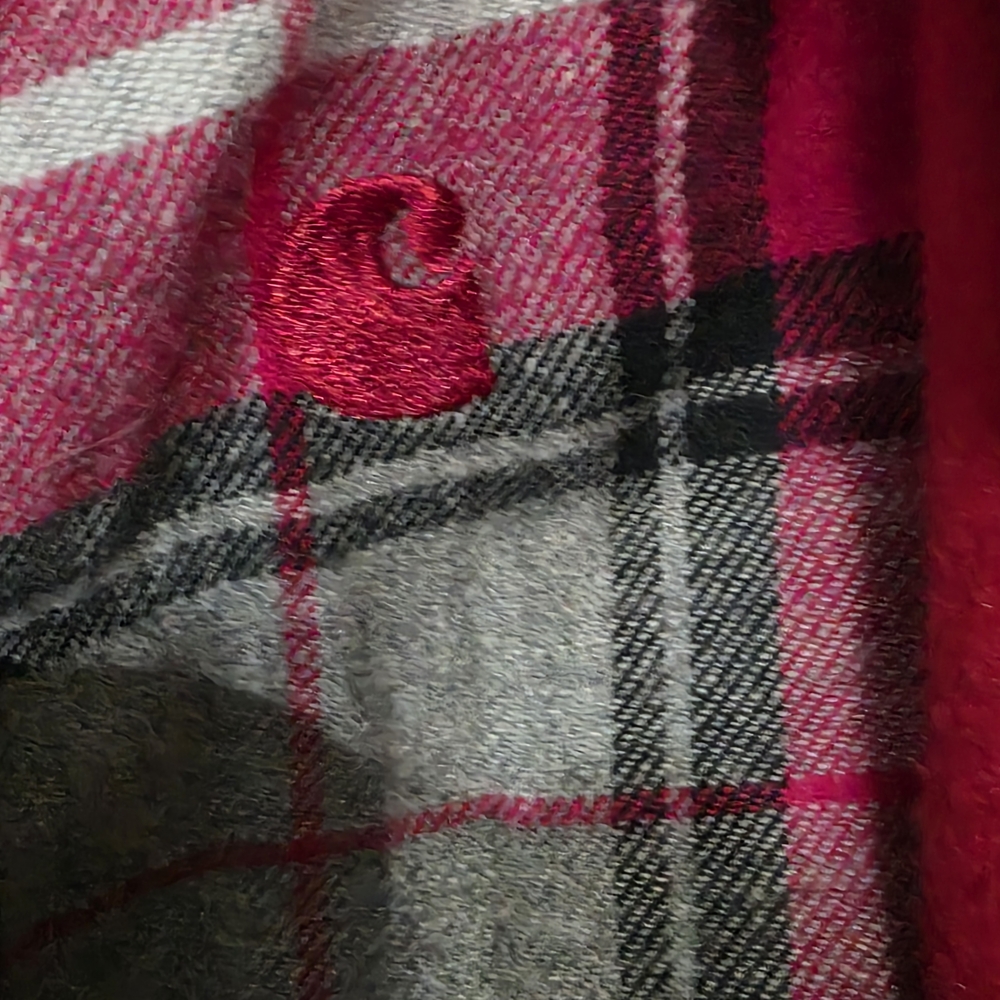 Carhartt Set: Vest, Plaid Shirt, Black Corduroy Pants 12m NWOT - Picture 3 of 11